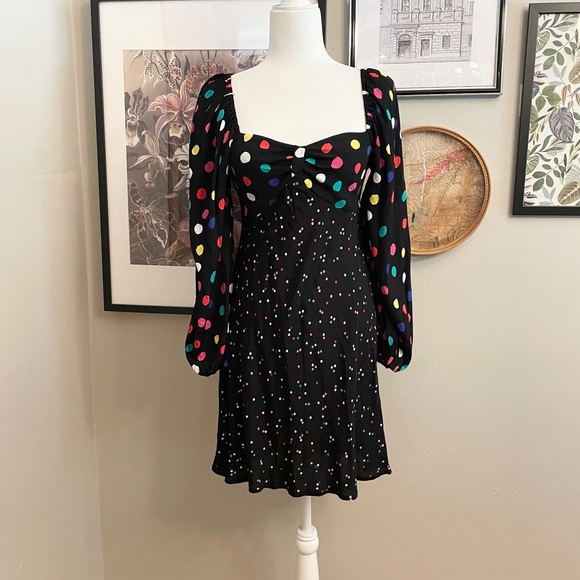 Rixo For Target Multicolor Polkadot Dress - Picture 4 of 11